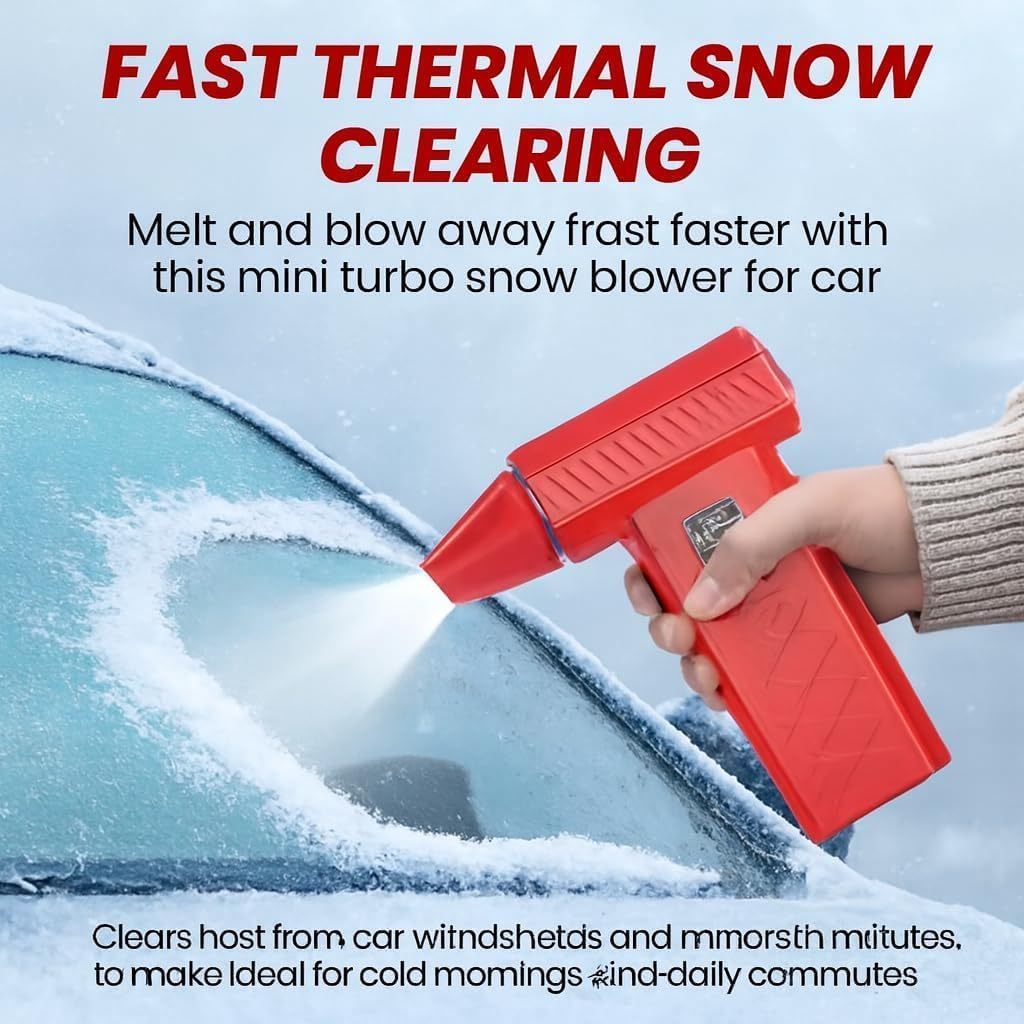YearPeak 130K RPM Turbo Snow Blower for Car & Home Cleaning