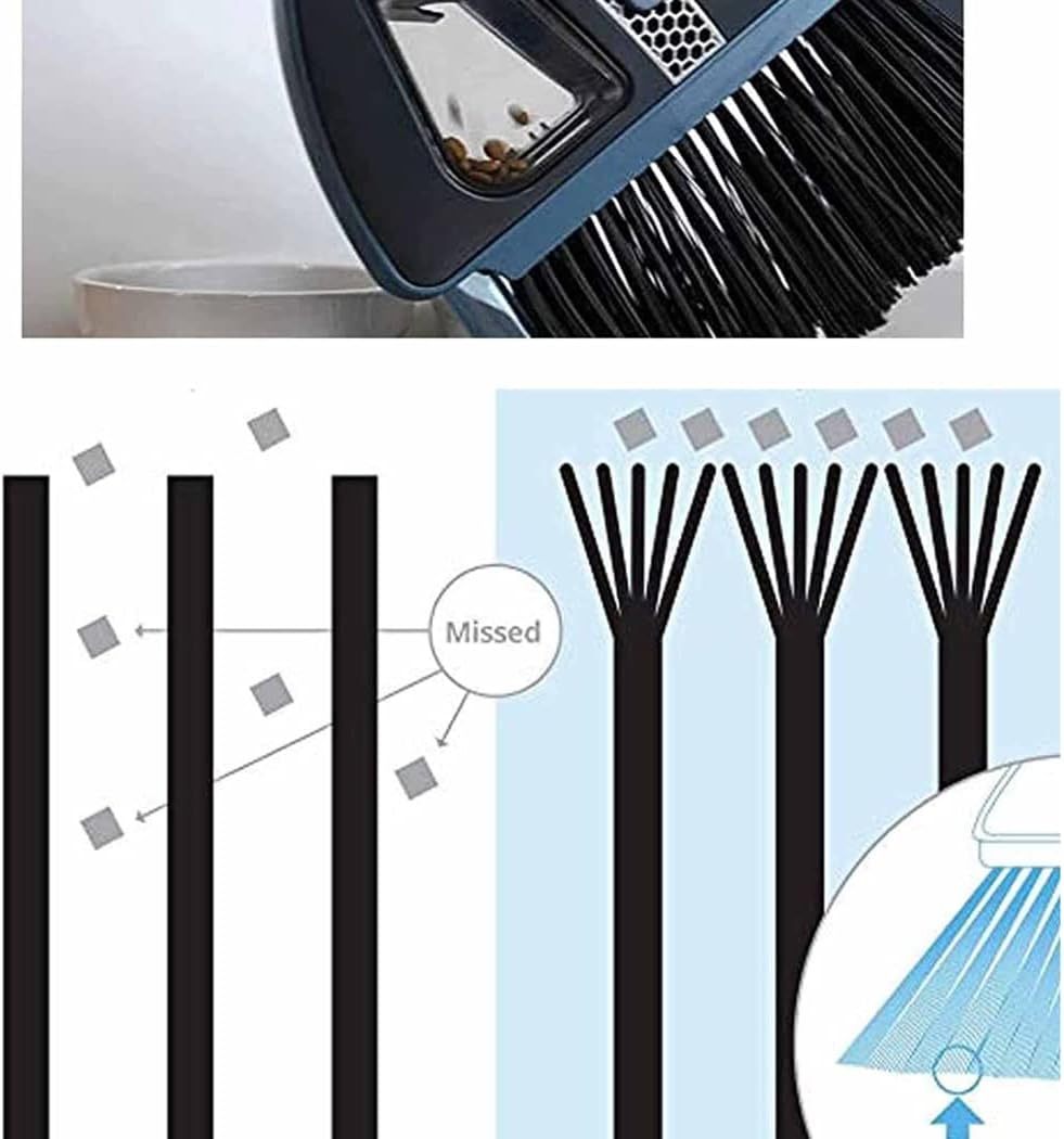 YearPeak 2-in-1 Cordless Vacuum Sweeper - USB Rechargeable Stick Broom Cleaner