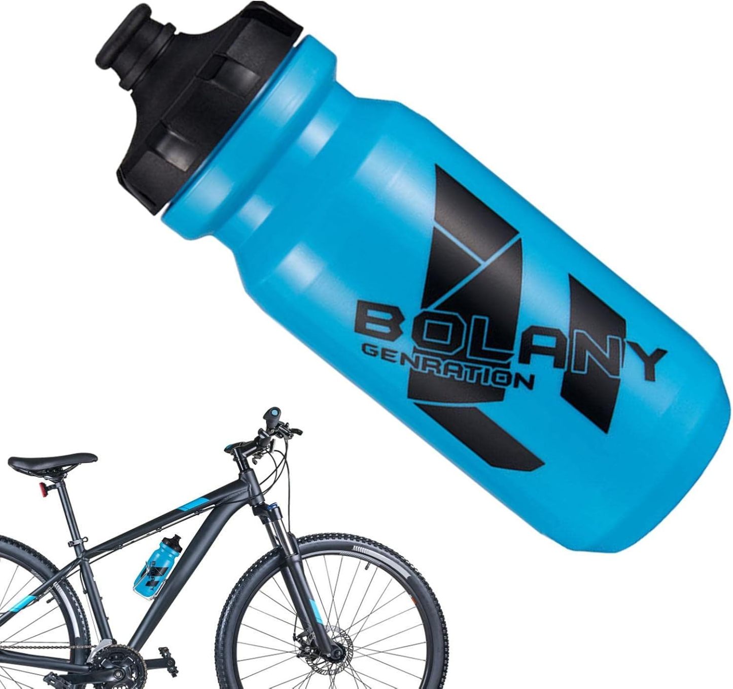 YearPeak Bike Water Bottles Sports Squeeze Water Bottle Fit In Bike Ca