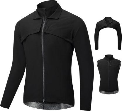 Cycling Best 2-in-1Sports Cycling Detachable Windproof Jacket & Vest