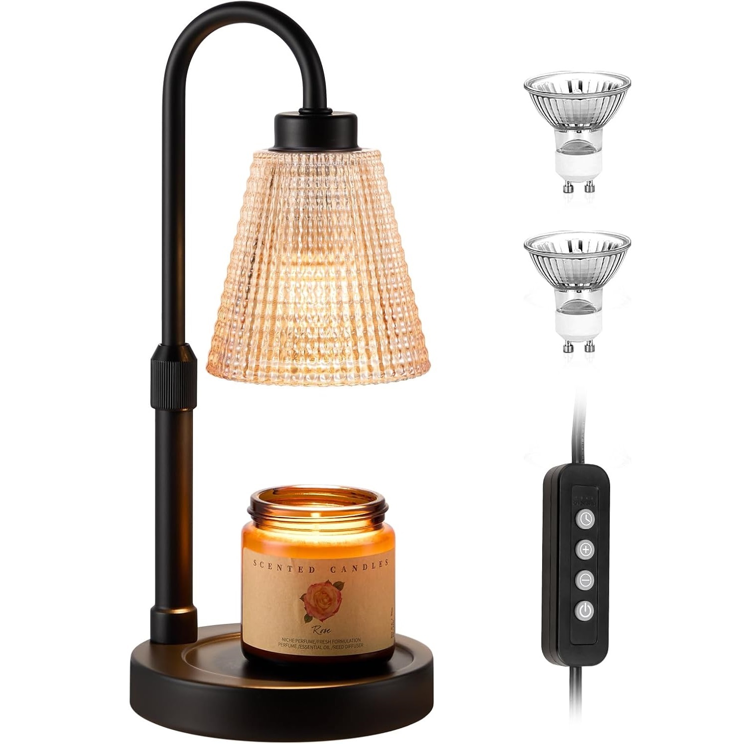 YearPeak Candle Warmer Lamp with Timer & Dimmable Light