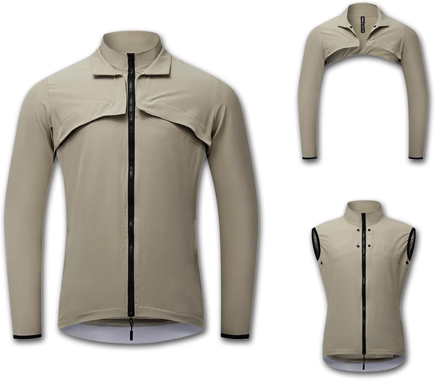 Cycling Best 2-in-1Sports Cycling Detachable Windproof Jacket & Vest