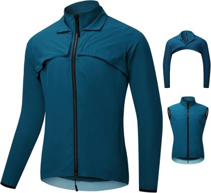 Cycling Best 2-in-1Sports Cycling Detachable Windproof Jacket & Vest