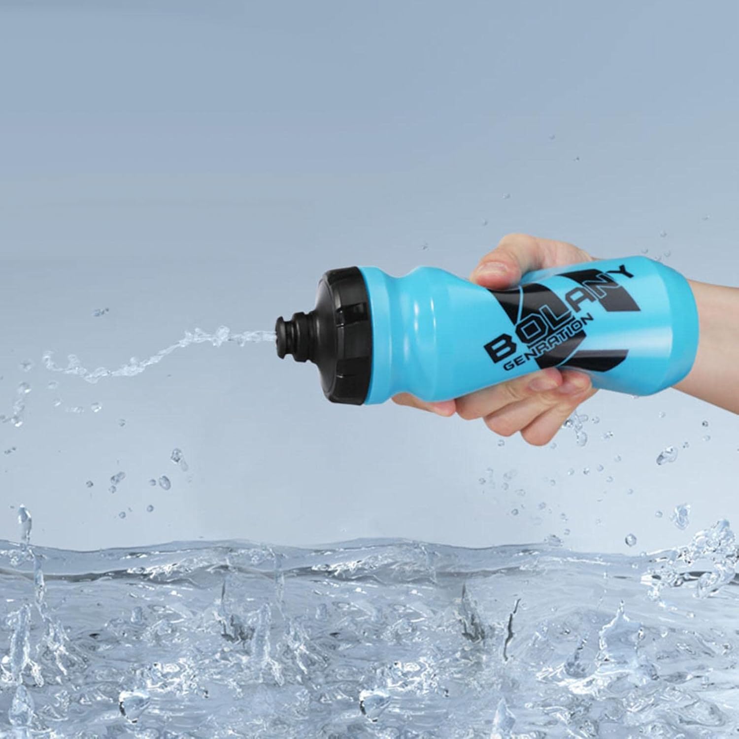 YearPeak Bike Water Bottles Sports Squeeze Water Bottle Fit In Bike Ca