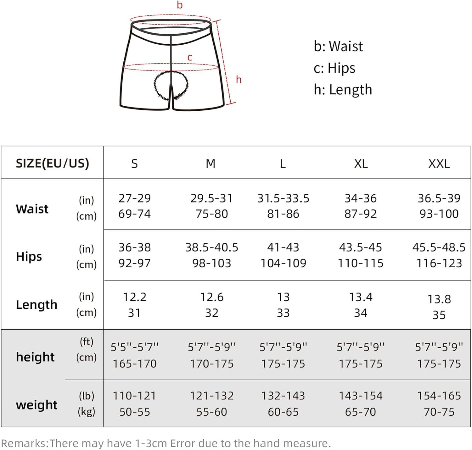 Cycling Best Women's 5D Gel Bike Shorts - Anti-Chafing, Compression Fit