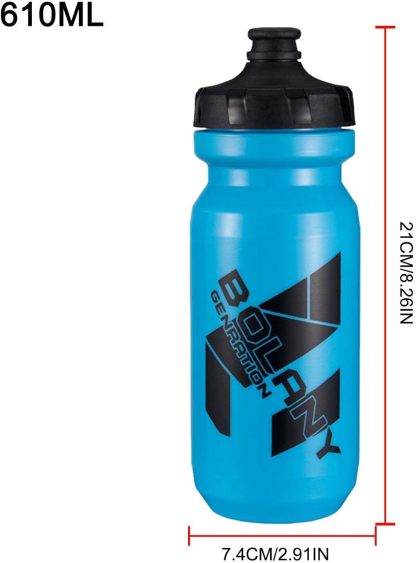 YearPeak Bike Water Bottles Sports Squeeze Water Bottle Fit In Bike Ca
