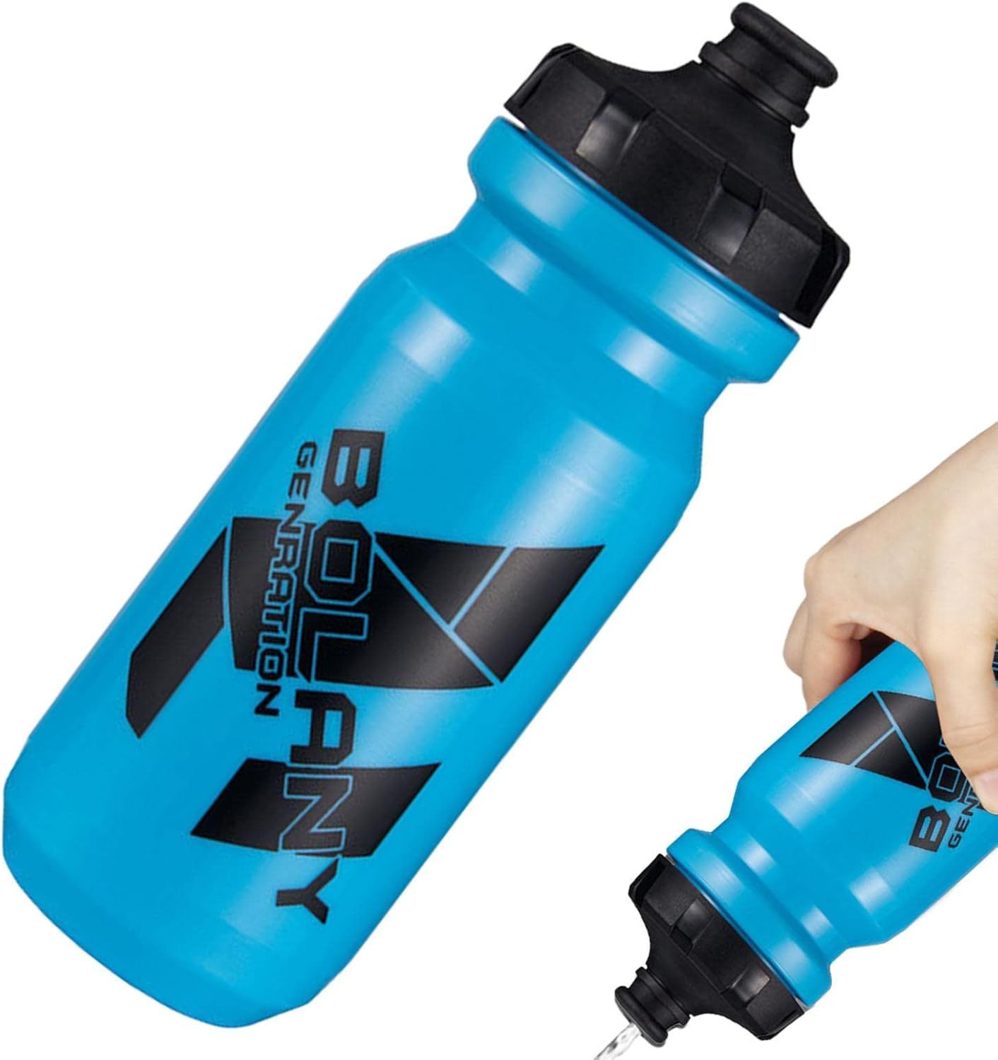 YearPeak Bike Water Bottles Sports Squeeze Water Bottle Fit In Bike Ca