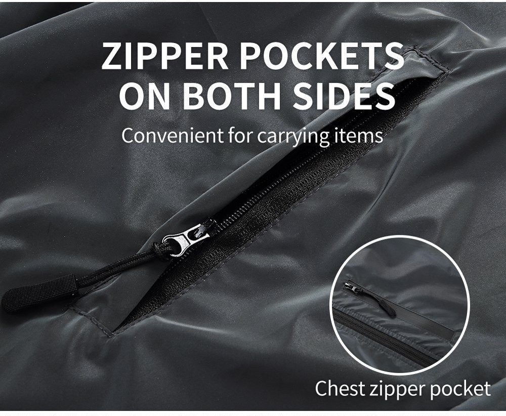 Cycling Best Reflective Windproof Jacket - Unisex Hooded Cycling Gear