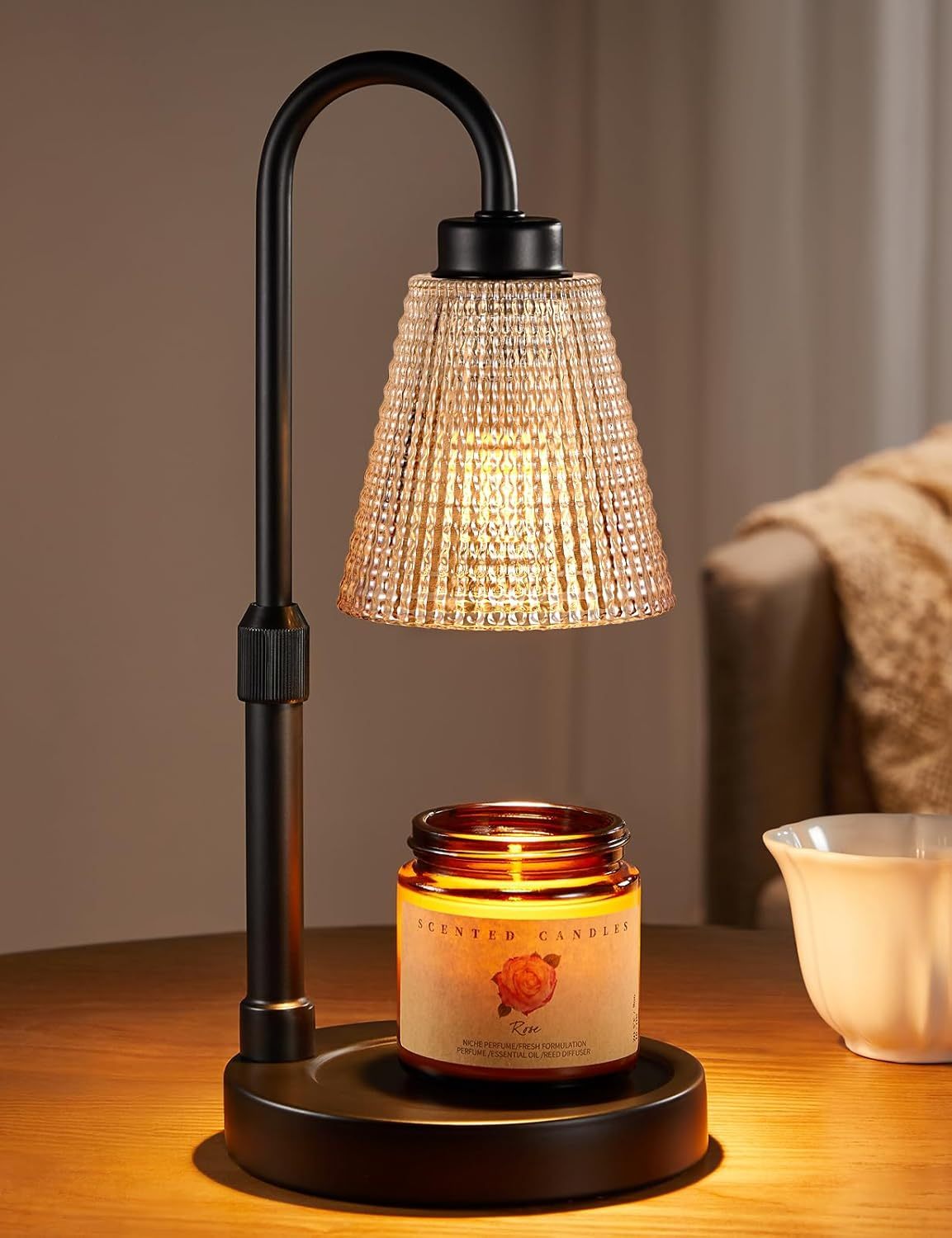 YearPeak Candle Warmer Lamp with Timer & Dimmable Light