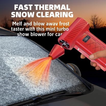 YearPeak 130K RPM Turbo Snow Blower for Car & Home Cleaning