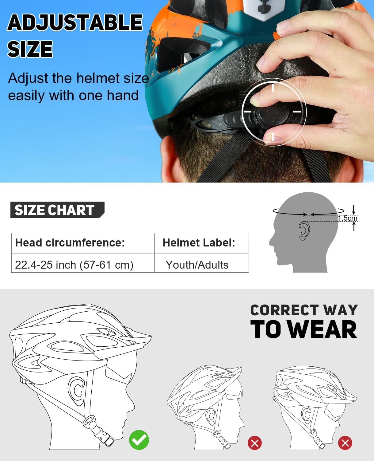 Cycling Best LED Bike Helmet with Magnetic Goggle  Sun Visor