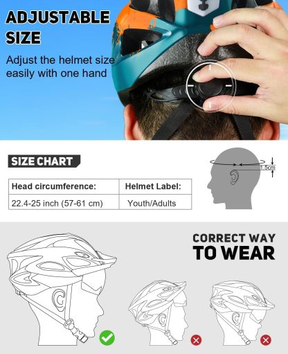 Cycling Best LED Bike Helmet with Magnetic Goggle  Sun Visor