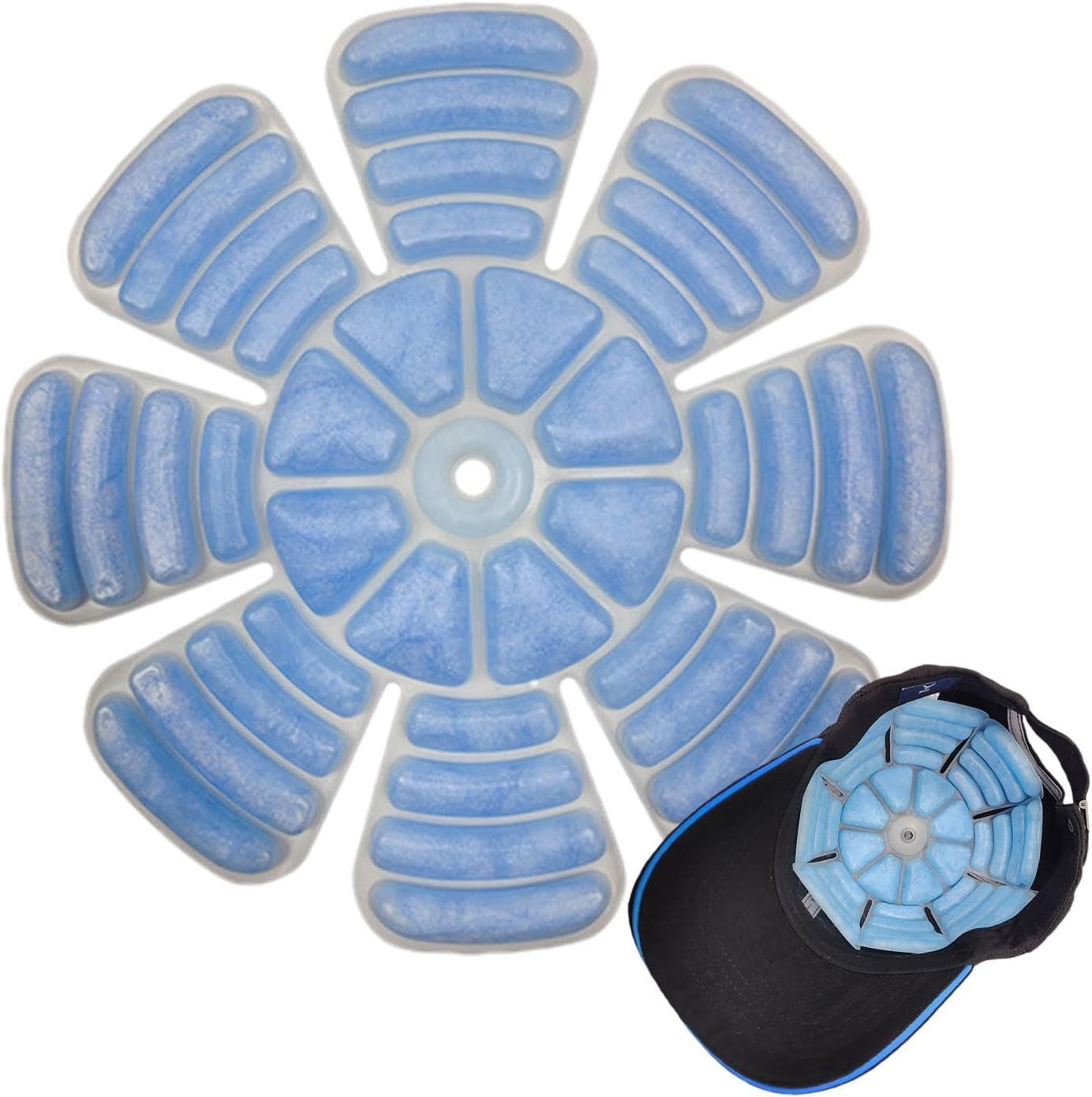 Cycling Best P-CM Cooling Cap Insert - Reusable Instant Cooling Pad for Outdoor