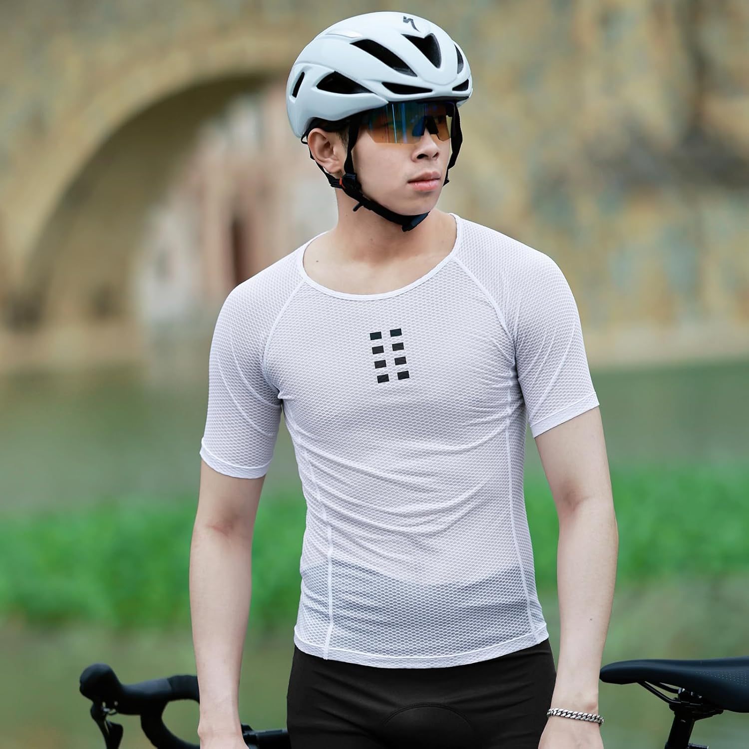 Cycling Best Men's Quick-Dry Cycling Base Layer - Breathable Bike Vest