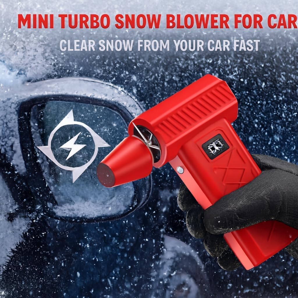 YearPeak 130K RPM Turbo Snow Blower for Car & Home Cleaning