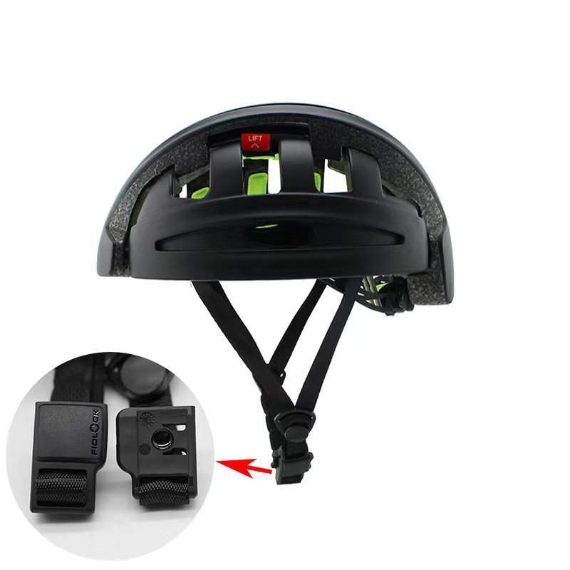 Cycling Best Foldable Bike Helmet - Adjustable, Lightweight & Safe (54-60cm)