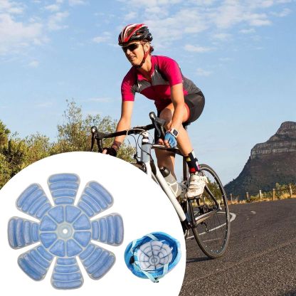 Cycling Best P-CM Cooling Cap Insert - Reusable Instant Cooling Pad for Outdoor