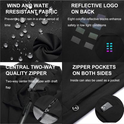Cycling Best 2-in-1Sports Cycling Detachable Windproof Jacket & Vest