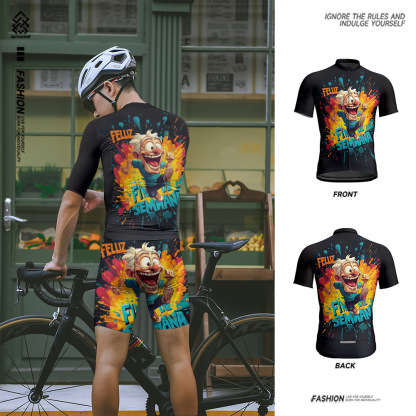 Cycling Best Men's Quick-Dry Cycling Jersey  Breathable, Bike Shirt