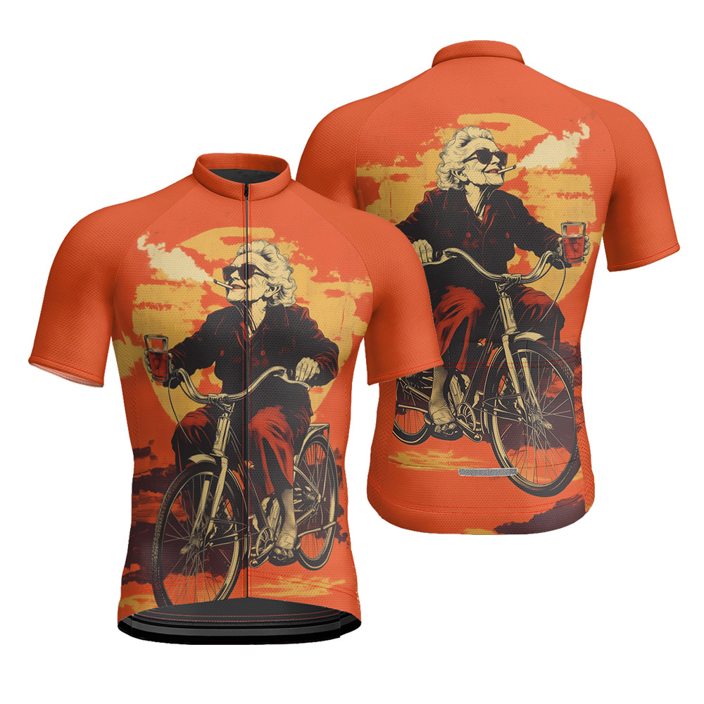 Cycling Best Men's Quick-Dry Cycling Jersey  Breathable, Bike Shirt