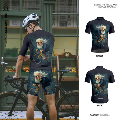 Cycling Best Men's Quick-Dry Cycling Jersey  Breathable, Bike Shirt