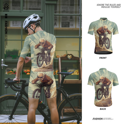 Cycling Best Men's Quick-Dry Cycling Jersey  Breathable, Bike Shirt