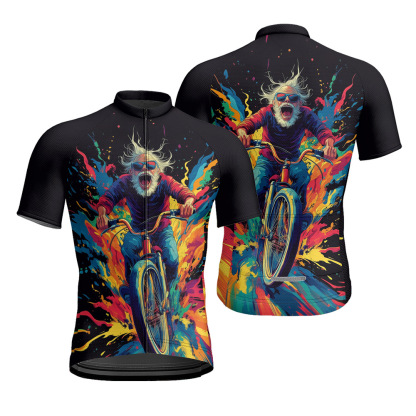 Cycling Best Men's Quick-Dry Cycling Jersey  Breathable, Bike Shirt