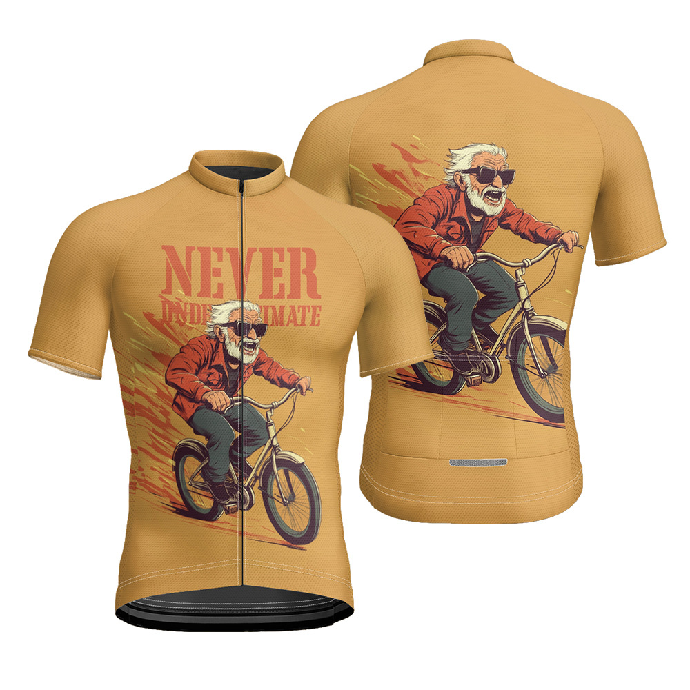 Cycling Best Men's Quick-Dry Cycling Jersey Breathable, Bike Shirt