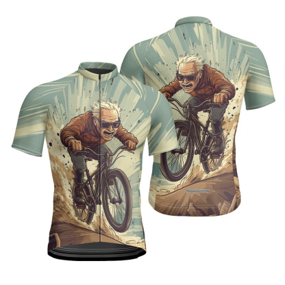 Cycling Best Men's Quick-Dry Cycling Jersey  Breathable, Bike Shirt