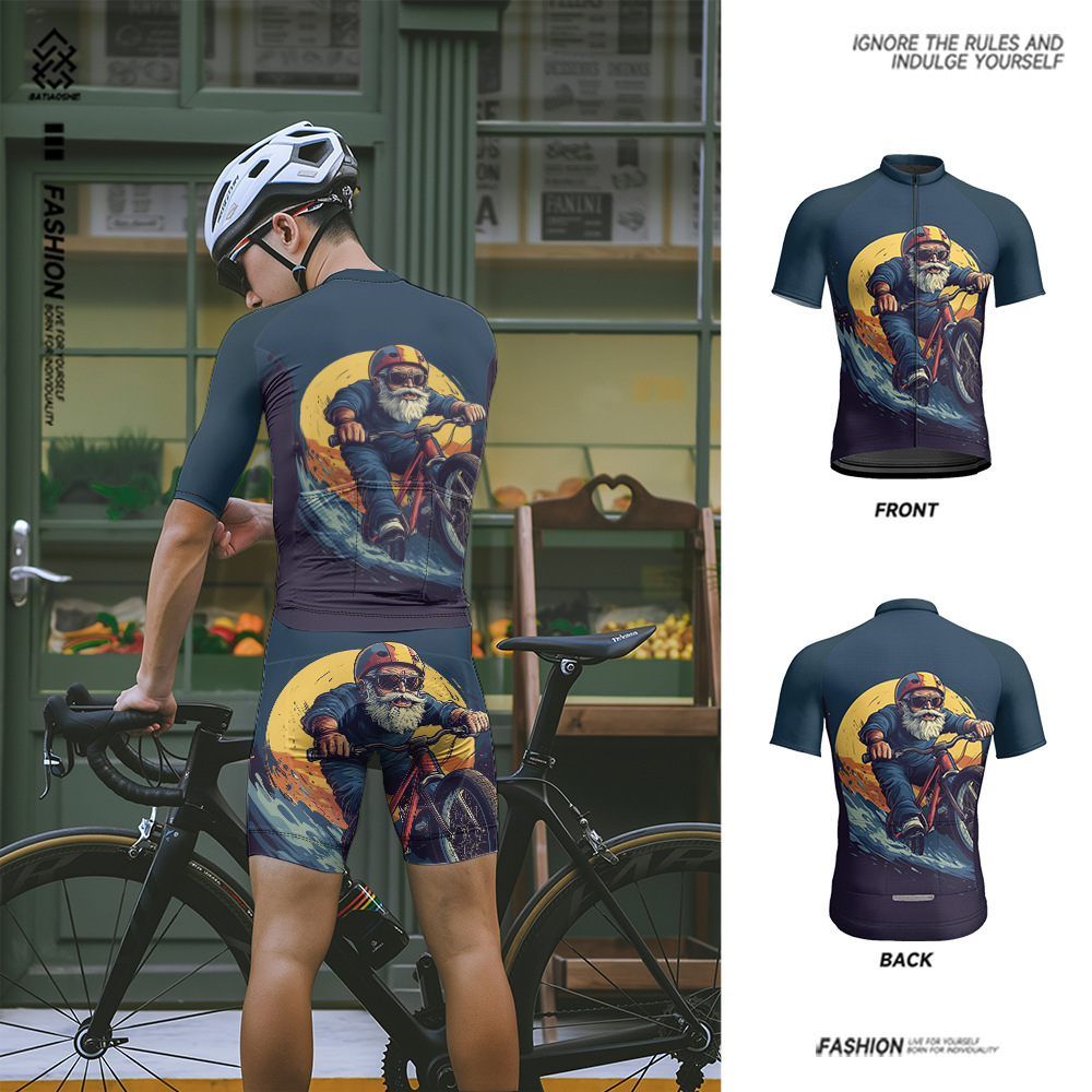 Cycling Best Men's Quick-Dry Cycling Jersey - Breathable, Bike Shirt