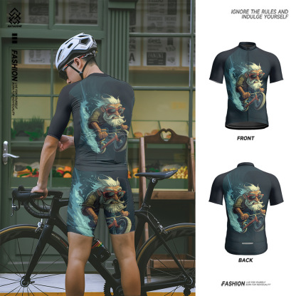 Cycling Best Men's Quick-Dry Cycling Jersey - Breathable, Bike Shirt