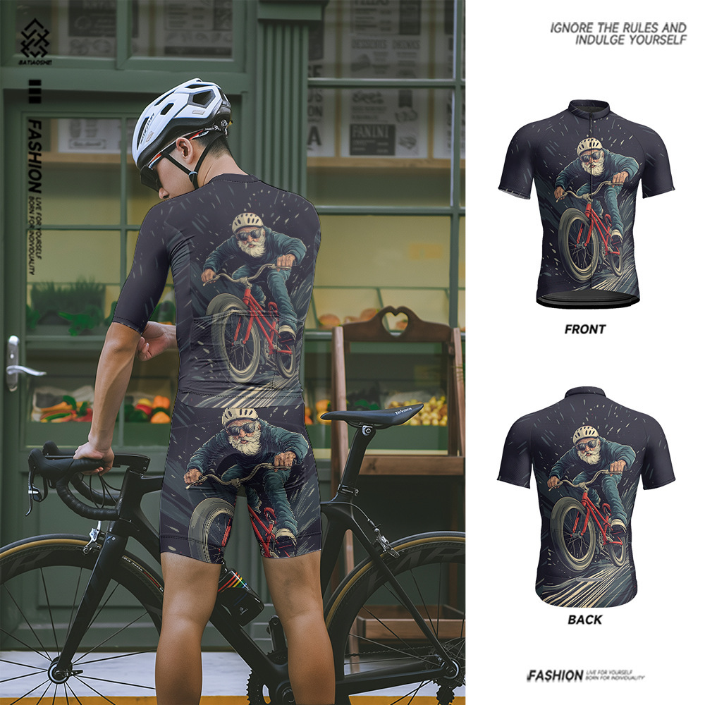 Cycling Best Men's Quick-Dry Cycling Jersey - Breathable, Bike Shirt