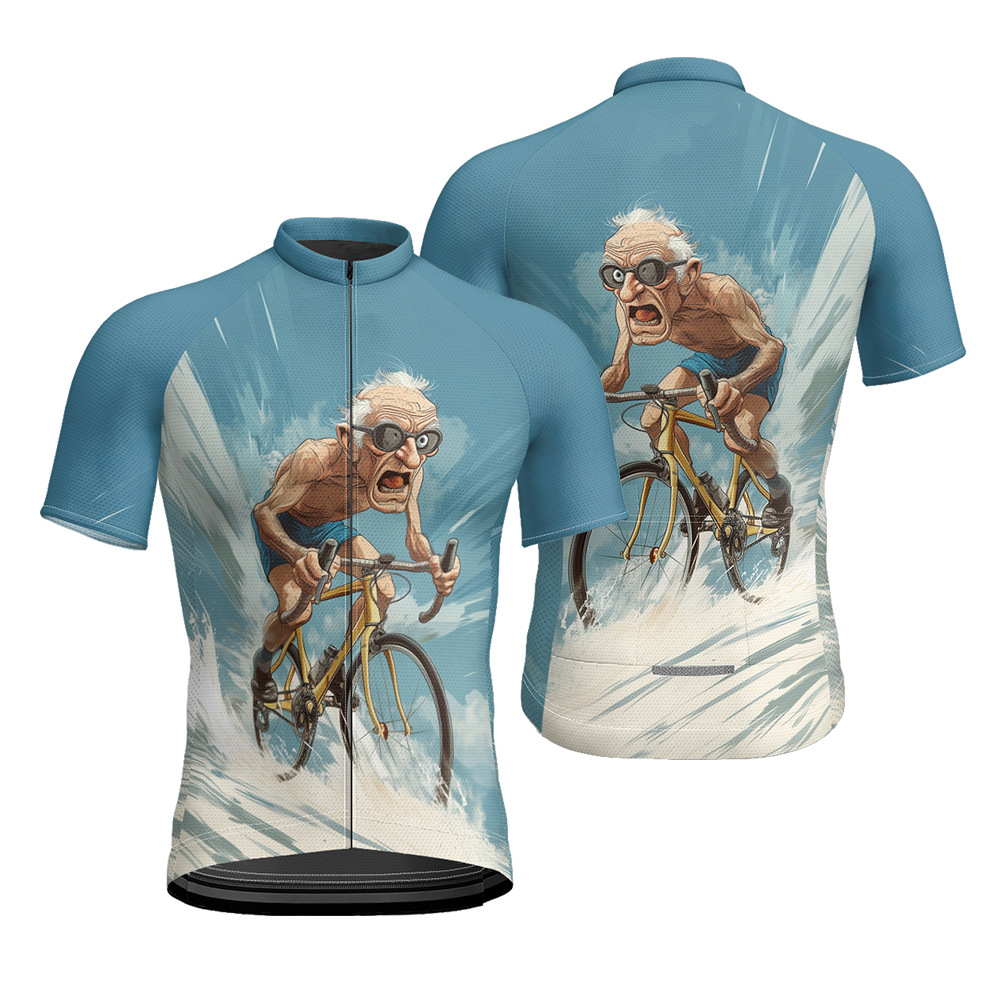 Cycling Best Men's Quick-Dry Cycling Jersey - Breathable, Bike Shirt