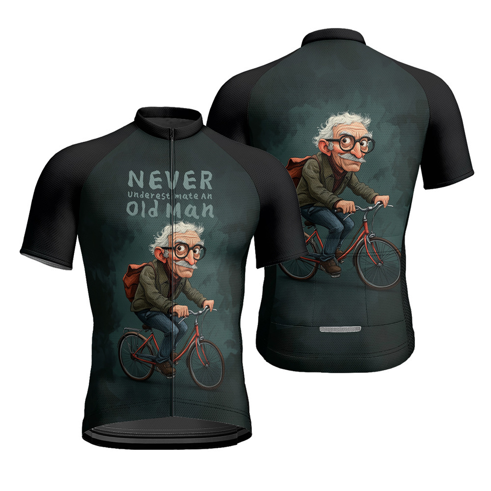 Cycling Best Men's Quick-Dry Cycling Jersey - Breathable, Bike Shirt