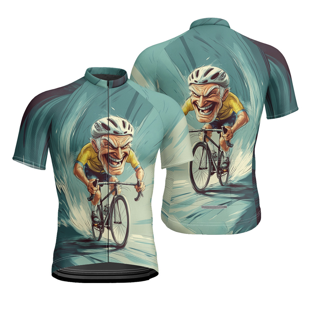 Cycling Best Men's Quick-Dry Cycling Jersey - Breathable, Bike Shirt