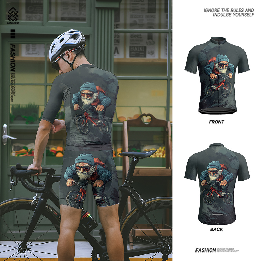 Cycling Best Men's Quick-Dry Cycling Jersey - Breathable, Bike Shirt