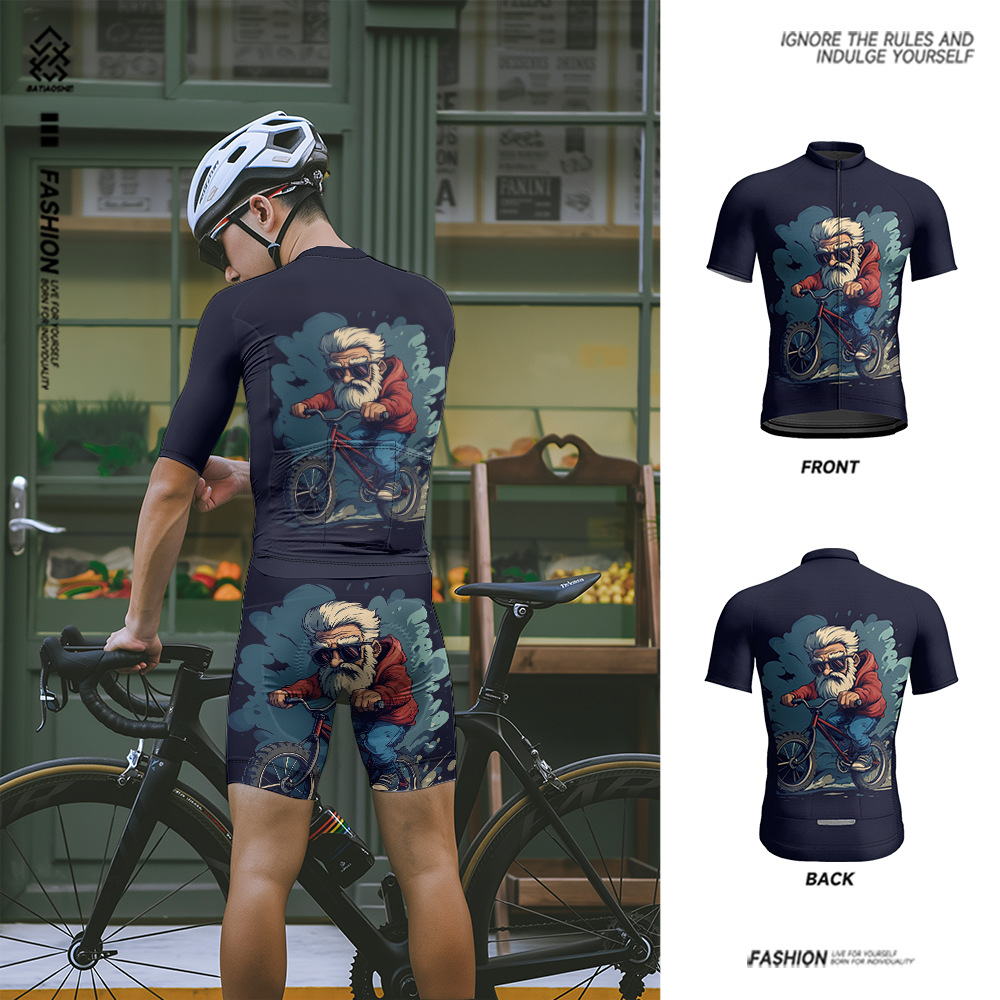 Cycling Best Men's Quick-Dry Cycling Jersey - Breathable, Bike Shirt