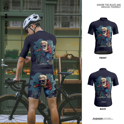 Cycling Best Men's Quick-Dry Cycling Jersey - Breathable, Bike Shirt
