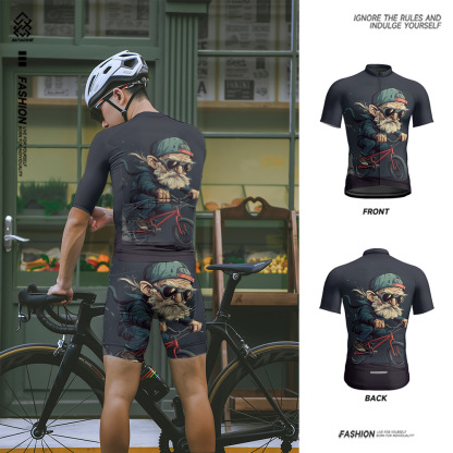 Cycling Best Men's Quick-Dry Cycling Jersey - Breathable, Bike Shirt