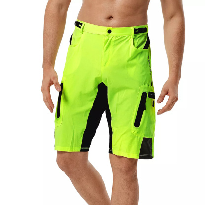 Cycling Best Men's Baggy Cycling Shorts Mountain Bottoms Padded Shorts