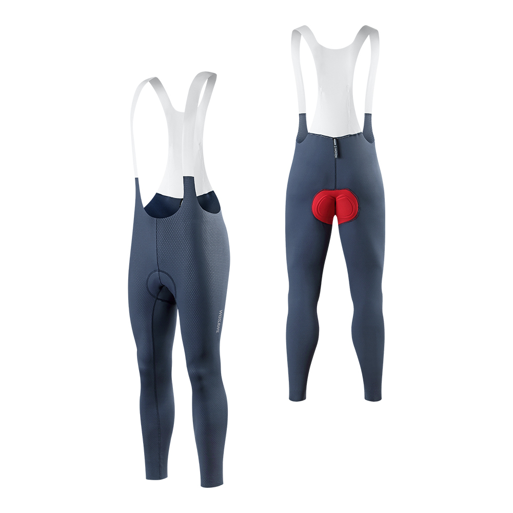 Cycling Best Men's 3D Padded Bib Shorts with Elastic Straps