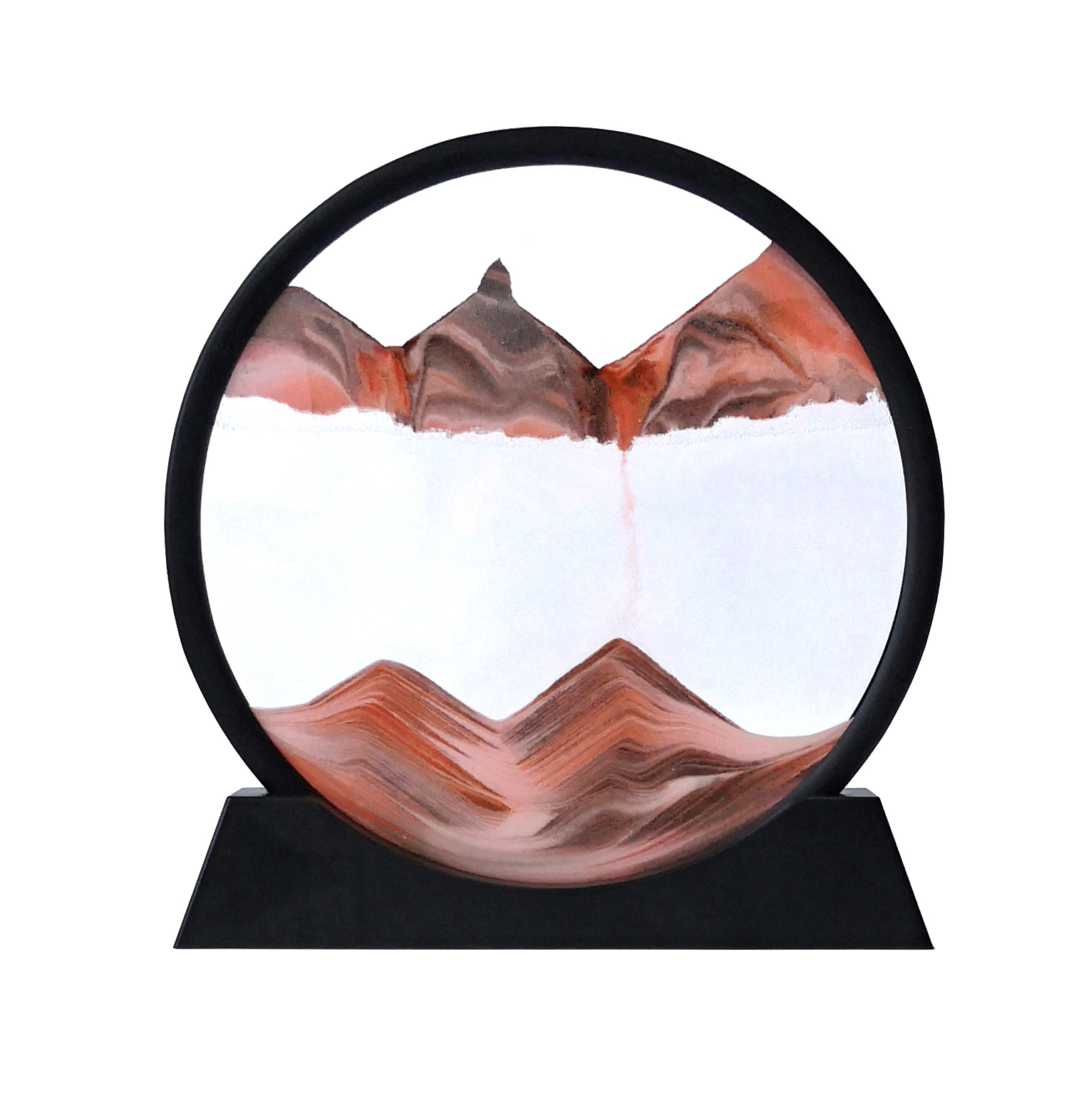 YearPeak Moving Sand Art Frame - Rotating 3D Deep Sea Sandscape Decor