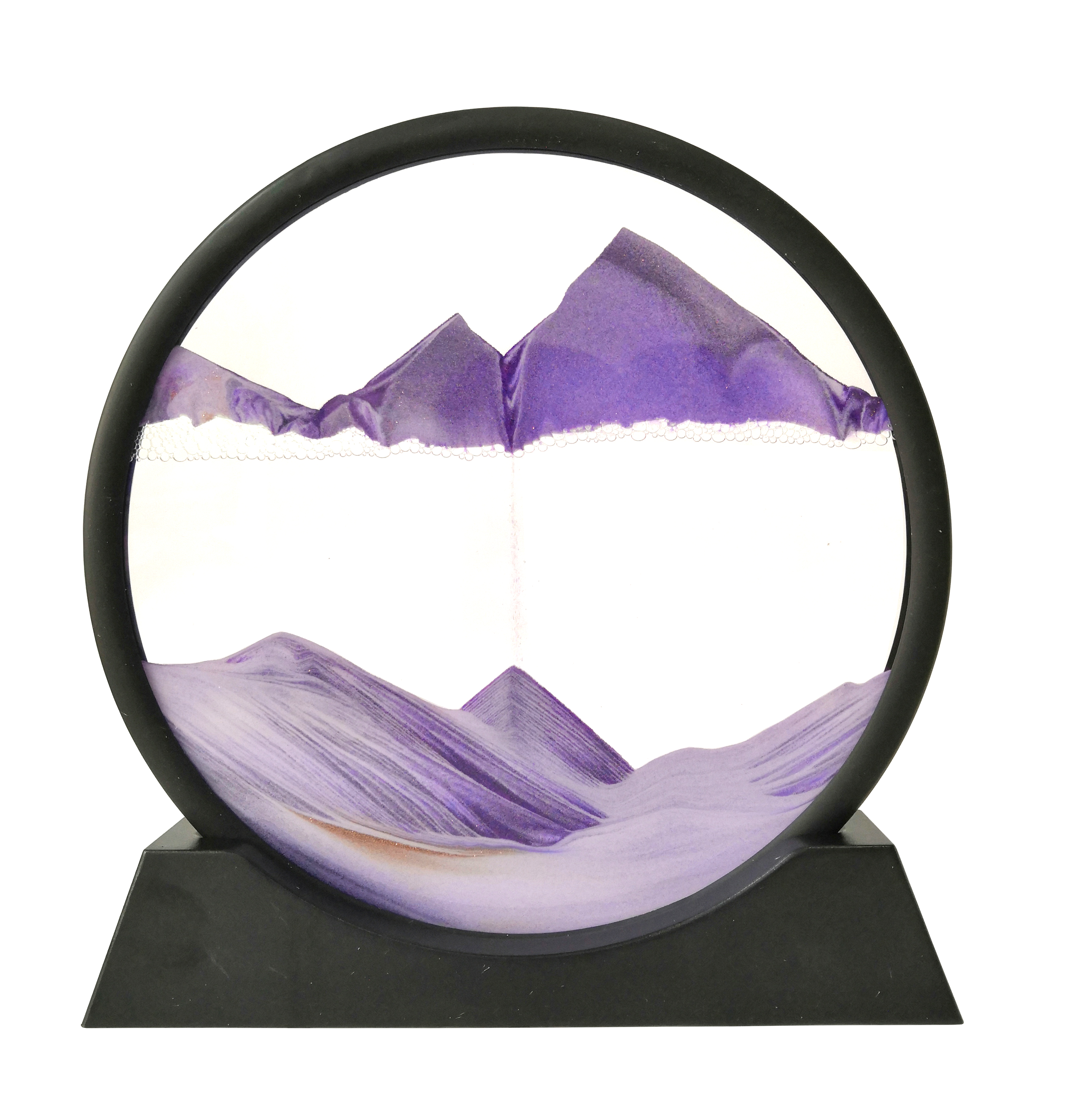 YearPeak Moving Sand Art Frame - Rotating 3D Deep Sea Sandscape Decor