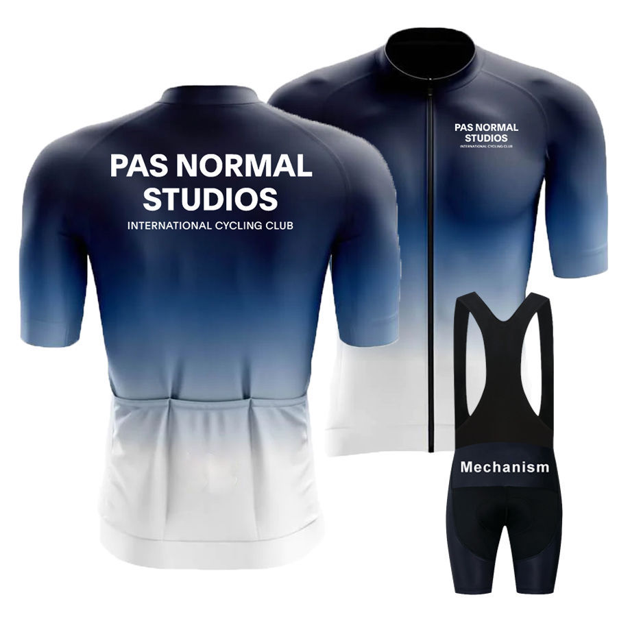 Cycling Best Men's Quick-Dry Cycling Jersey Set with 3D Padded Shorts