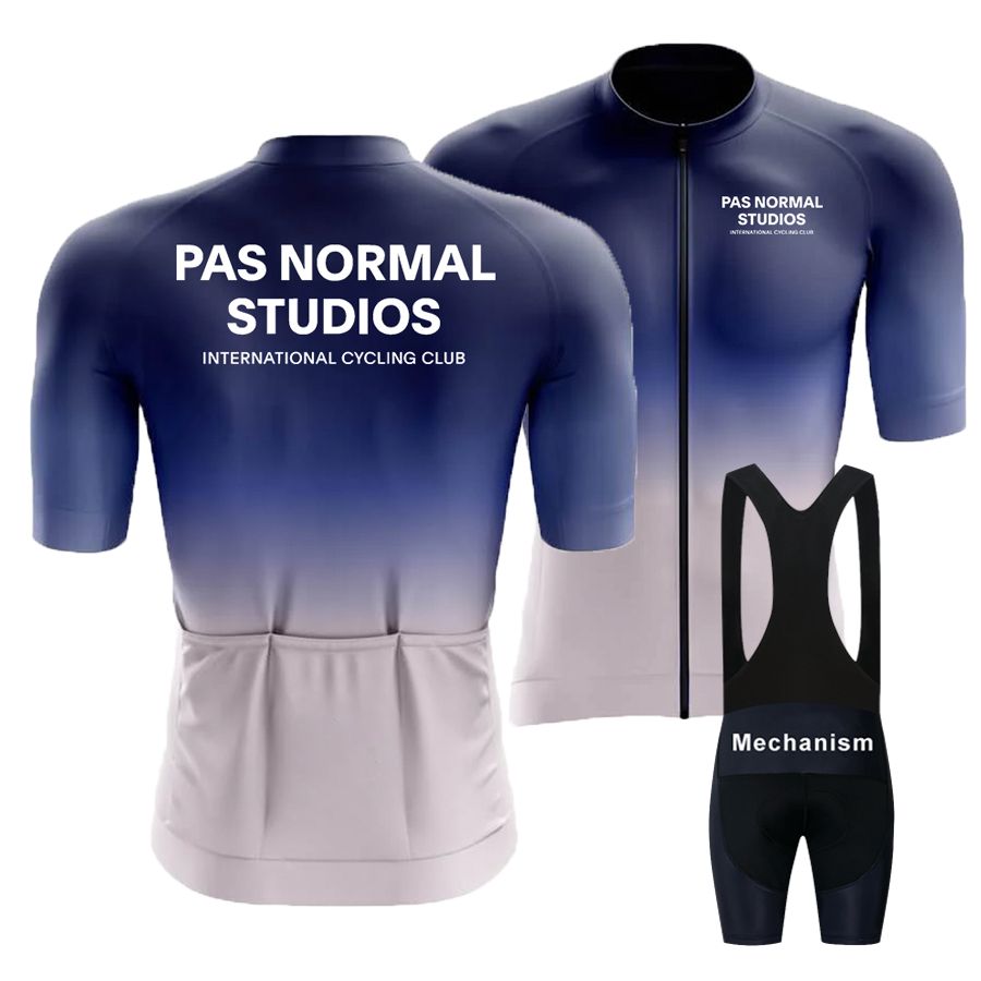 Cycling Best Men's Quick-Dry Cycling Jersey Set with 3D Padded Shorts