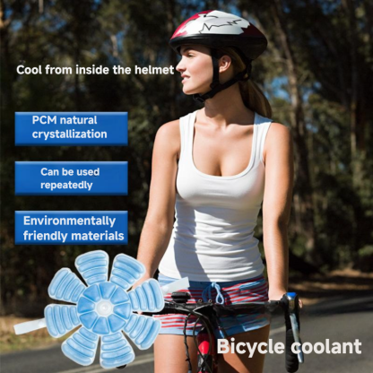 Cycling Best P-CM Cooling Cap Insert - Reusable Instant Cooling Pad for Outdoor