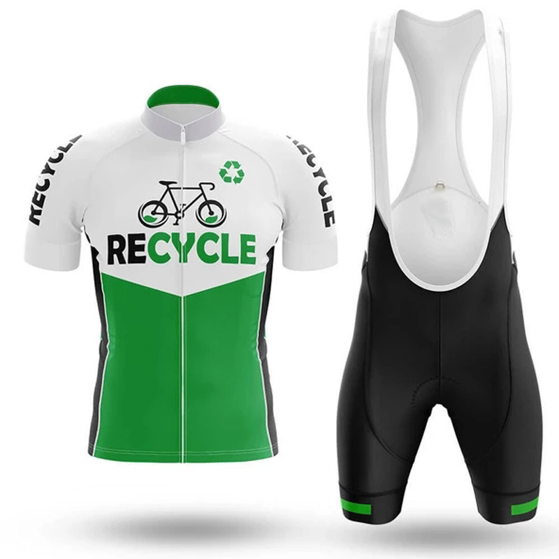 Cycling Best Men's Cycling Jersey & Shorts Set - Breathable 3D Padded Bike Gear