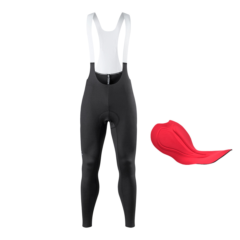 Cycling Best Men's 3D Padded Bib Shorts with Elastic Straps