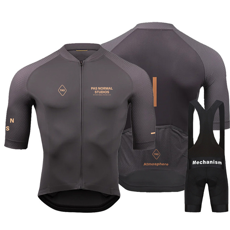 Cycling Best Men's Cycling Jersey Shorts Set - Moisture-Wick, UV Protection