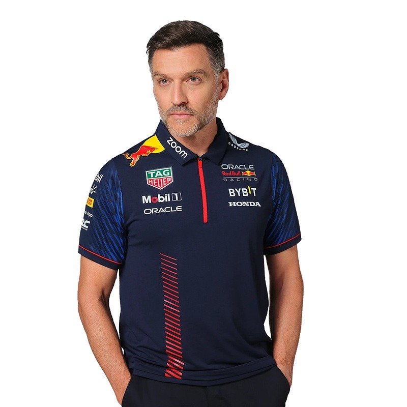 Cycling Best Men's Moto Performance Polo Shirt - Red Bull Racing F1
